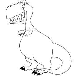 Desenhos de Dinossauros para Imprimir e Colorir